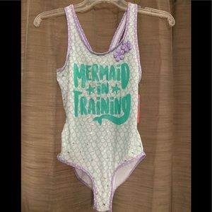 New Jantzen Mermaid One Piece Size 12